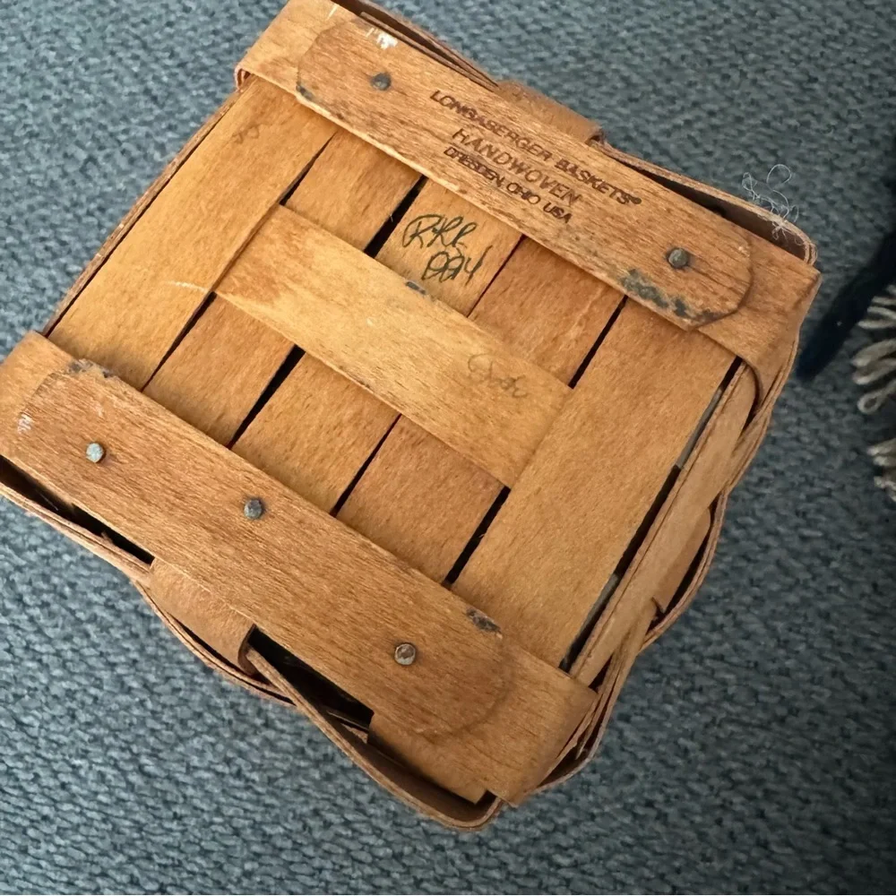 Longaberger Hand Woven Utensil Basket‎